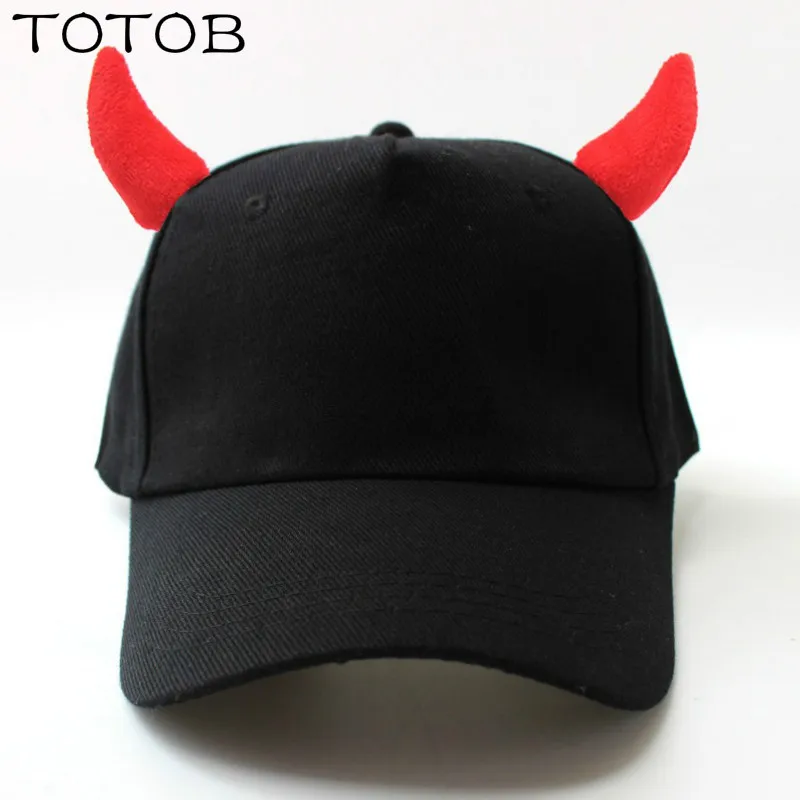 2019 new hat men's horn devil spring and autumn Korean fashion baseball cap men and women caps Halloween baseball cap
2019 new hat men's horn devil spring and autumn Korean fashion baseball cap men and women caps Halloween baseball cap