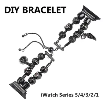 DIY Women Straps for Apple Watch 5 4 Band 44mm iWatch Jewelry Bands 42mm Accessories 40mm Series 3 Bracelet 38mm Bling Luxury
DIY Women Straps for Apple Watch 5 4 Band 44mm iWatch Jewelry Bands 42mm Accessories 40mm Series 3 Bracelet 38mm Bling Luxury