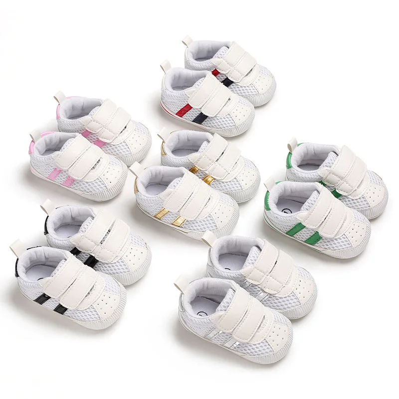 0-1-Year-Old Spring And Autumn Men And Women Baby Punched Sheet Shoes Velcro Soft-Sole Babies' Toddler Shoes
0-1-Year-Old Spring And Autumn Men And Women Baby Punched Sheet Shoes Velcro Soft-Sole Babies' Toddler Shoes