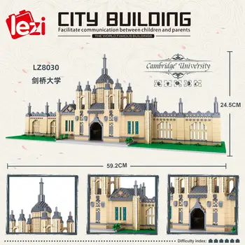 New 4799pcs+ World Famous Architecture Building Blocks Cambridge University Oxford Model Micro Bricks Toys for Children Gift
New 4799pcs+ World Famous Architecture Building Blocks Cambridge University Oxford Model Micro Bricks Toys for Children Gift