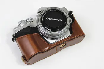 Pu Leather Case Bottom Opening Version Protective Half Body Cover Base For Olympus omd e-m10 iV OM-D E-M10 Mark 4Camera
Pu Leather Case Bottom Opening Version Protective Half Body Cover Base For Olympus omd e-m10 iV OM-D E-M10 Mark 4Camera