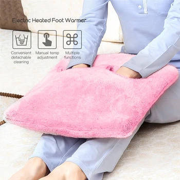 220V Electric Foot Heating Pad Hands Heater Flannel 2 Adjusted Temperature Safety Heated Pads Warm Foot Warmer For Men&Women 51
220V Electric Foot Heating Pad Hands Heater Flannel 2 Adjusted Temperature Safety Heated Pads Warm Foot Warmer For Men&Women 51