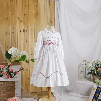 Pettigirl Spring Spanish Children's Dresses Girl Princess Dress Cotton Floral Birthday Dress Girls Smocked Princess Costume
Pettigirl Spring Spanish Children's Dresses Girl Princess Dress Cotton Floral Birthday Dress Girls Smocked Princess Costume