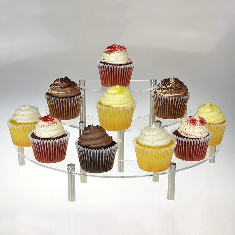 Acrylic Cupcake Stand 3 Tiers Cake stand Durable Dessert Display Serving Platter Cupcake Rack For Wedding Birthday Party Bakery
Acrylic Cupcake Stand 3 Tiers Cake stand Durable Dessert Display Serving Platter Cupcake Rack For Wedding Birthday Party Bakery