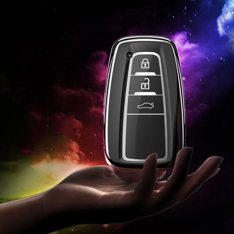 TPU 2020 Car Key Cover Case Protect For Toyota Prius Camry Corolla C-HR CHR RAV4 Prado 2018 Accessories Keychain Covers
TPU 2020 Car Key Cover Case Protect For Toyota Prius Camry Corolla C-HR CHR RAV4 Prado 2018 Accessories Keychain Covers
