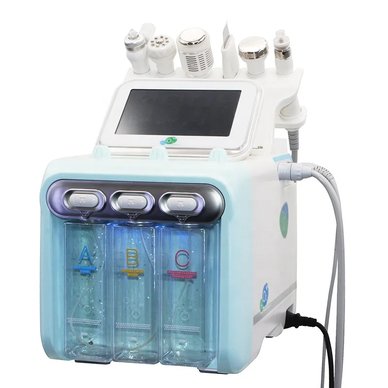 

Second Generation Hydrafacials Machine Multifunctional Skin Care Equipment 6 In 1 Oxygen Facial Machine for sale