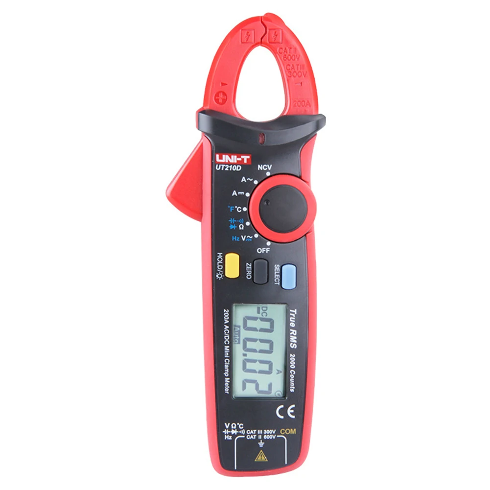 1pc Portable Lcd Digital Clamp Meter; Automatic Range True Rms High Precision Multimeter Measurement Voltage and Current
1pc Portable Lcd Digital Clamp Meter; Automatic Range True Rms High Precision Multimeter Measurement Voltage and Current