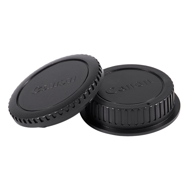 

Camera Body Cap and Rear Lens Cover Cap for Canon EOS #8