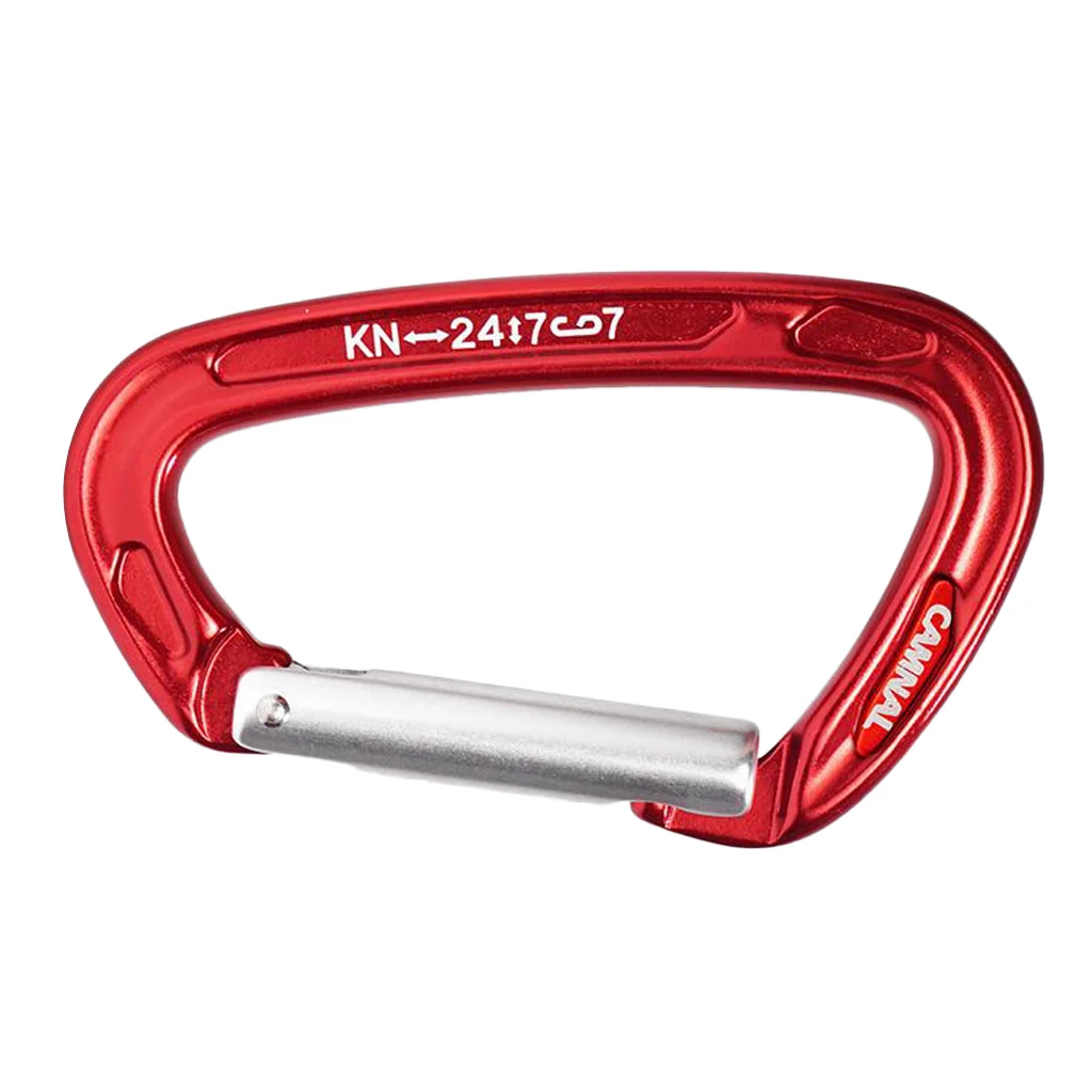 Aluminum Alloy Climbing Carabiner D-Ring Camp Snap Clip Hook Buckle Keychain Keyring, High Strength, Good Wear Resistance
Aluminum Alloy Climbing Carabiner D-Ring Camp Snap Clip Hook Buckle Keychain Keyring, High Strength, Good Wear Resistance