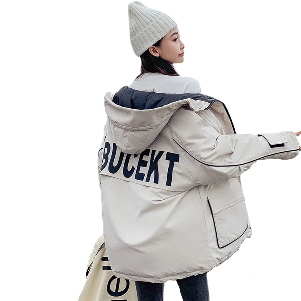 Hooded Jackets Parka Winter Jacket Women S Short Style Winter 2019 New Korean Hat Loose Coat
Hooded Jackets Parka Winter Jacket Women S Short Style Winter 2019 New Korean Hat Loose Coat