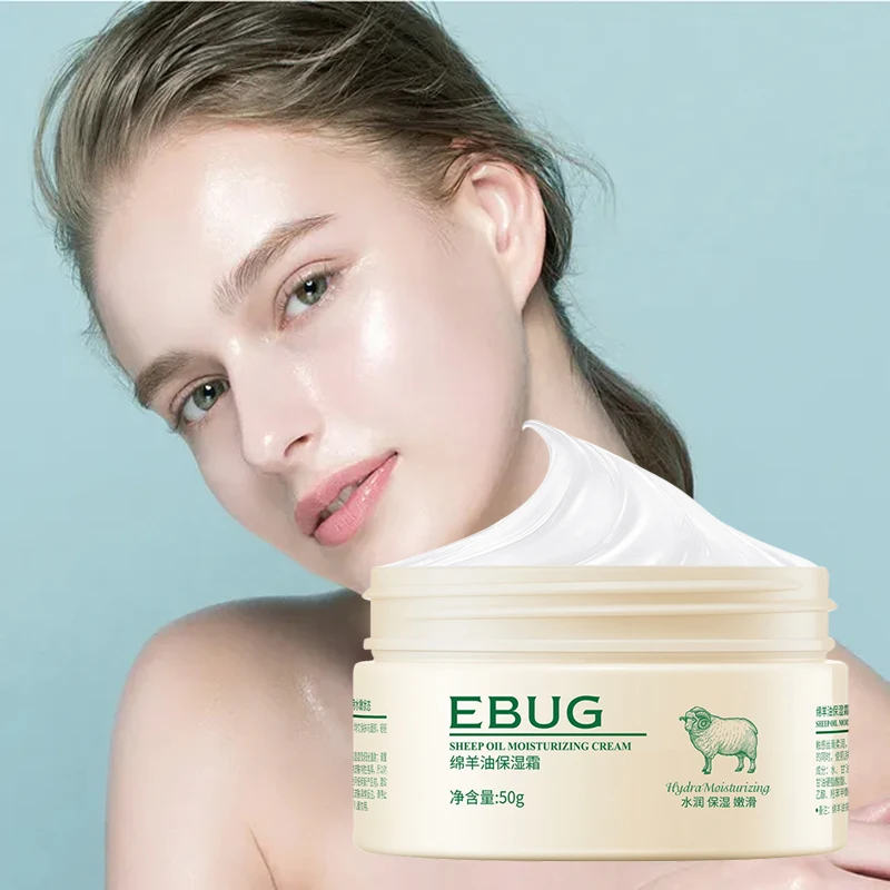 Sheep Oil Moisturizing Face Cream Firming Lifting Anti-Aging Repair Anti Wrinkle Night Day Nourish Creams Beauty Skin Care 50g
Sheep Oil Moisturizing Face Cream Firming Lifting Anti-Aging Repair Anti Wrinkle Night Day Nourish Creams Beauty Skin Care 50g