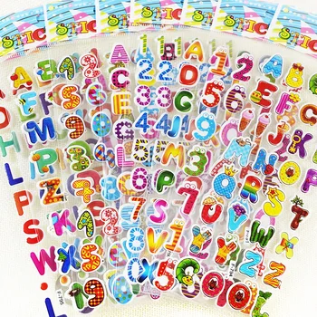 12 Sheets Cartoon Number Letter Stickers for Kids 3D Foam Sticker Scrapbooking Educational Toy Gift Stationary Supplies
12 Sheets Cartoon Number Letter Stickers for Kids 3D Foam Sticker Scrapbooking Educational Toy Gift Stationary Supplies