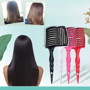 Hair Tools for girls Plastic Salon Professional Bristle & Nylon Hairbrush Scalp Massage Comb Wet Hair Brush Y821
Hair Tools for girls Plastic Salon Professional Bristle & Nylon Hairbrush Scalp Massage Comb Wet Hair Brush Y821