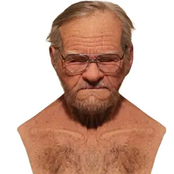 Realistic Old Man Mask Halloween Creepy Wrinkle Face Mask Halloween Party Costume Mask Realistic Latex Masquerade Carnival Mask
Realistic Old Man Mask Halloween Creepy Wrinkle Face Mask Halloween Party Costume Mask Realistic Latex Masquerade Carnival Mask