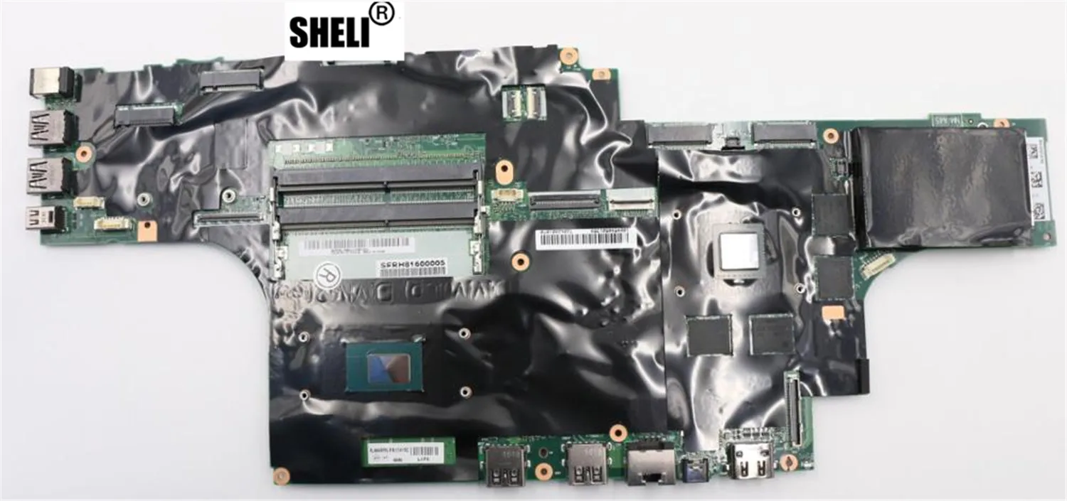 Материнская плата SHELI для Lenovo Thinkpad P50, процессор I7 6700HQ, Протестировано, тестирование FRU 01AY481 01AY480 01AY445 01AY449 01AY453 01AY361
Материнская плата SHELI для Lenovo Thinkpad P50, процессор I7 6700HQ, Протестировано, тестирование FRU 01AY481 01AY480 01AY445 01AY449 01AY453 01AY361