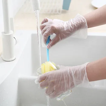 Disposable Glove PVC Thick Protection 100 Pieces Food 
Disposable Glove PVC Thick Protection 100 Pieces Food