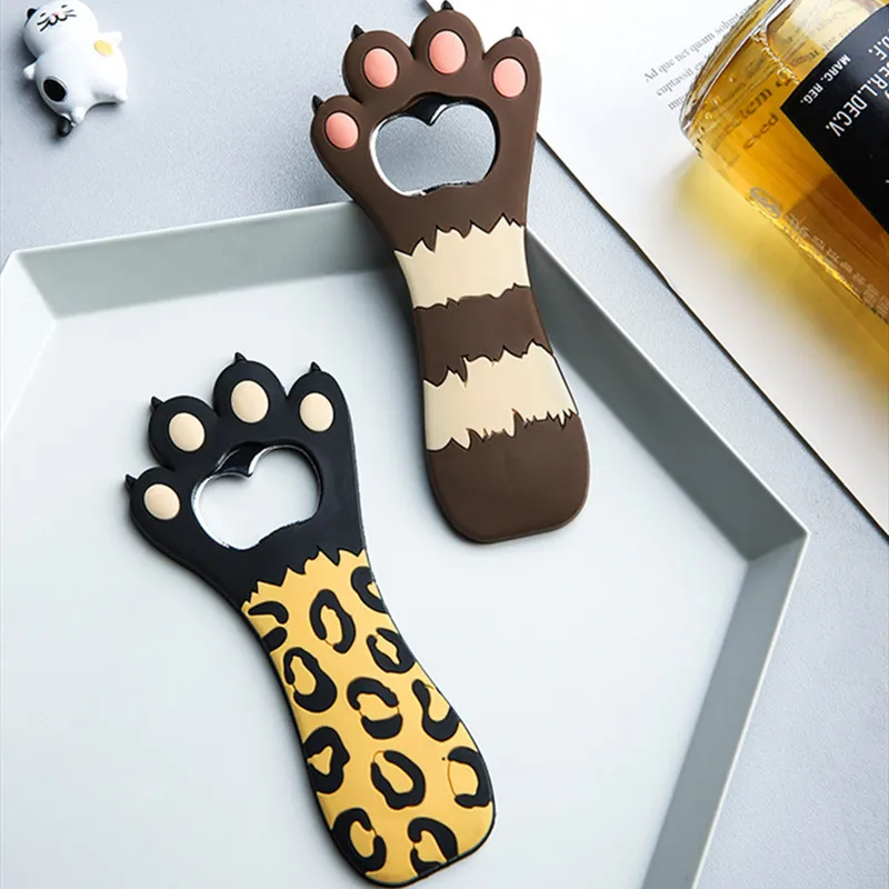 Beer Opener Cartoon Cat's Paw Bottle Opener Juice Soda Hardware Silicone Fridge Magnet Promotional Gifts Kitchen Tools 
Beer Opener Cartoon Cat's Paw Bottle Opener Juice Soda Hardware Silicone Fridge Magnet Promotional Gifts Kitchen Tools