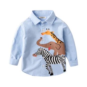 Baby Cotton Long Sleeves Cartoon Joker 2-8 Year Old Children's Shirt Boys Shirt Children's Lapel Shirts For Boys In Spring 
Baby Cotton Long Sleeves Cartoon Joker 2-8 Year Old Children's Shirt Boys Shirt Children's Lapel Shirts For Boys In Spring