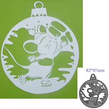 Metal cutting dies cut die mold Winter mouse decoration Scrapbook paper craft knife mould blade punch stencils
Metal cutting dies cut die mold Winter mouse decoration Scrapbook paper craft knife mould blade punch stencils