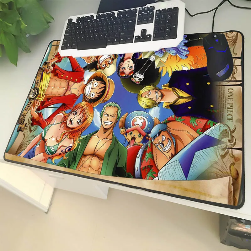 XGZ Cartoon Large Size Gaming Mouse Pad Black Lock Edge One Piece Anime Laptop PC Table Mat Nautical Friendship Rubber Non-slip
XGZ Cartoon Large Size Gaming Mouse Pad Black Lock Edge One Piece Anime Laptop PC Table Mat Nautical Friendship Rubber Non-slip