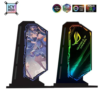 Colorful Vertical GPU Holder Acrylic Customizable VGA Bracket Graphics Card Support RGB 5V 3Pin AURA Chassis Water Cooler Custom
Colorful Vertical GPU Holder Acrylic Customizable VGA Bracket Graphics Card Support RGB 5V 3Pin AURA Chassis Water Cooler Custom