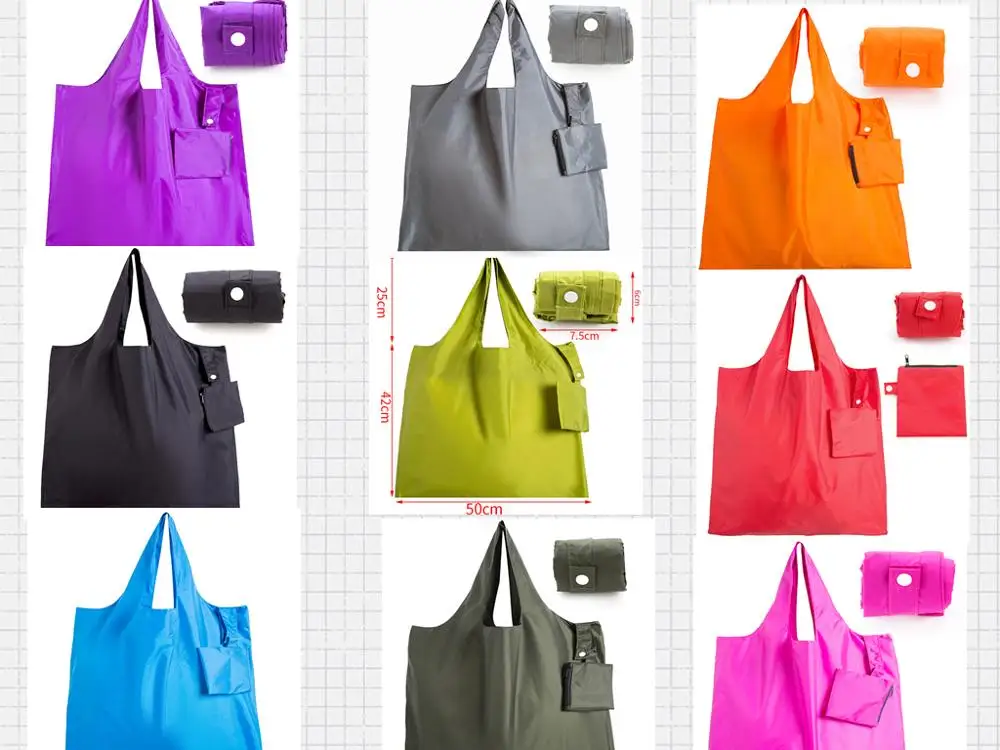 Double layer large handle nylon shoulder bag large capacity foldable environmental shopping bag reusable storage bag
Double layer large handle nylon shoulder bag large capacity foldable environmental shopping bag reusable storage bag