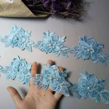 2 yard Blue Polyester Pearl Heart Flower Embroidered Lace Trim Ribbon Patchwork Handmade Sewing Supplies Craft Gift Decoration
2 yard Blue Polyester Pearl Heart Flower Embroidered Lace Trim Ribbon Patchwork Handmade Sewing Supplies Craft Gift Decoration