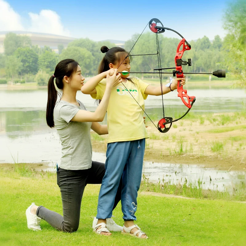New Teen Compound Pulley Bow Child Bow and Arrow Boy Archery Adult Getting Started Practice Shooting Competition Entertainment
New Teen Compound Pulley Bow Child Bow and Arrow Boy Archery Adult Getting Started Practice Shooting Competition Entertainment