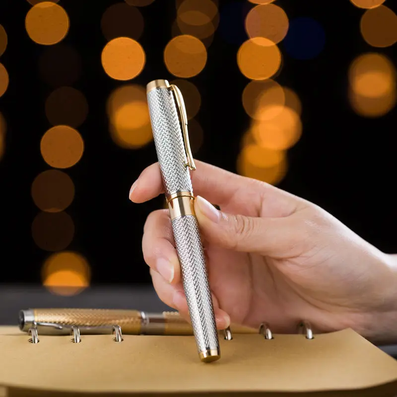 MTG Fountain Pen Metal Ink Pen Fine Nib Converter Filler Business Stationery Office School Supplies Writing Gift 
MTG Fountain Pen Metal Ink Pen Fine Nib Converter Filler Business Stationery Office School Supplies Writing Gift