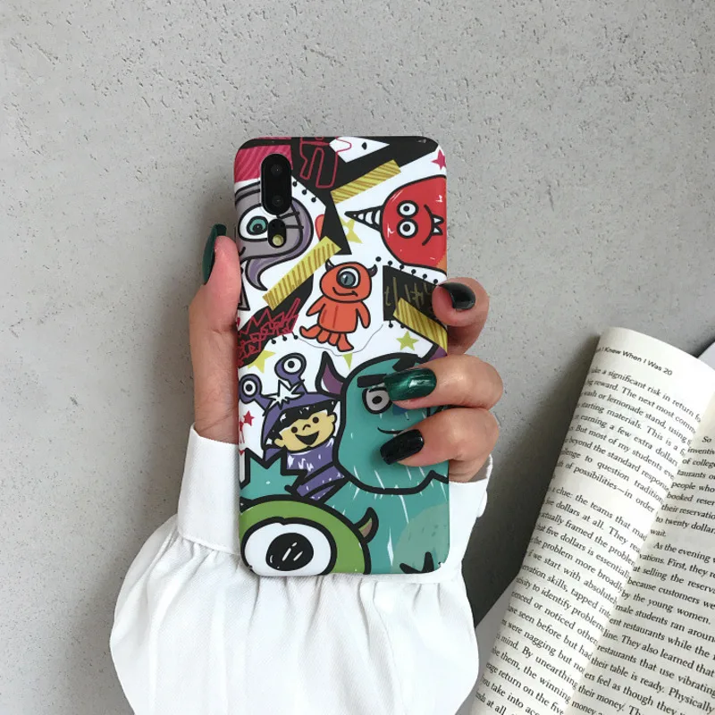 Personality Creative Cartoon Monster Mobile Shell for iPhone X XS 8 7 6 6S PluS PC Hard Shell Scrub Protected Back Cover
Personality Creative Cartoon Monster Mobile Shell for iPhone X XS 8 7 6 6S PluS PC Hard Shell Scrub Protected Back Cover