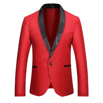 Hot Selling Simplicity Contrast Color Joint Large Size Suit Men Casual Single Row of a Buckle Suit
Hot Selling Simplicity Contrast Color Joint Large Size Suit Men Casual Single Row of a Buckle Suit