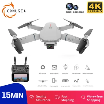 CONUSEA E88 Pro Mini Drone 4k with Camera WiFi FPV Altitude Holding Foldable Helicopter RC Quadcopter Selfie Dron Gift VS SG108
CONUSEA E88 Pro Mini Drone 4k with Camera WiFi FPV Altitude Holding Foldable Helicopter RC Quadcopter Selfie Dron Gift VS SG108