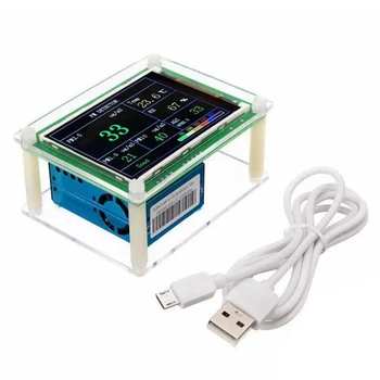 PM1.0 PM2.5 PM10 Detector Module Air Quality Dust Sensor Tester Detector Support Export Data Monitoring
PM1.0 PM2.5 PM10 Detector Module Air Quality Dust Sensor Tester Detector Support Export Data Monitoring