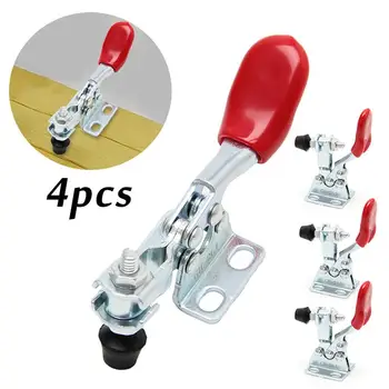 4pcs Anti-Slip U Shape Toggle Clamp Horizontal 201B Toggle Clamps Quick-Release Toggle Clamps Set Tools for carpentry Hand Tools
4pcs Anti-Slip U Shape Toggle Clamp Horizontal 201B Toggle Clamps Quick-Release Toggle Clamps Set Tools for carpentry Hand Tools