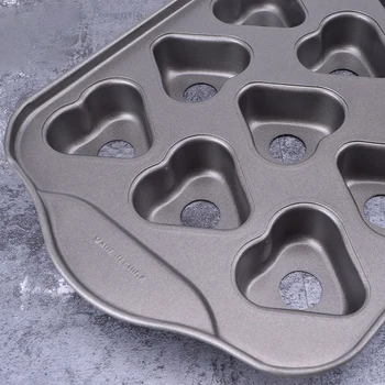 12 Mini Heart Shaped Cheese Cake Baking Tray Non Stick Muffin Desserts Tin Pan Cake Baking Pan Bakeware DIY Cocina
12 Mini Heart Shaped Cheese Cake Baking Tray Non Stick Muffin Desserts Tin Pan Cake Baking Pan Bakeware DIY Cocina