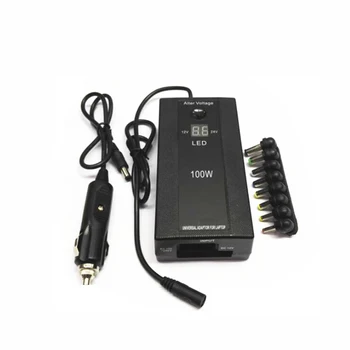 100W USB Port LED Display Car Charger Laptop Notebook Adjustable 12-24V Power Supply Adapter Set 8 Detachable Plugs
100W USB Port LED Display Car Charger Laptop Notebook Adjustable 12-24V Power Supply Adapter Set 8 Detachable Plugs