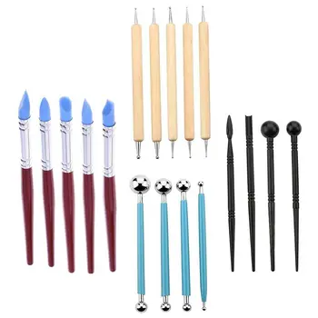 Ball Stylus Dotting Tools 18 pcs Clay Tools Sculpture Modeling Tools for Pottery Sculpture Plastic Paper Flowers Rock Painting A
Ball Stylus Dotting Tools 18 pcs Clay Tools Sculpture Modeling Tools for Pottery Sculpture Plastic Paper Flowers Rock Painting A