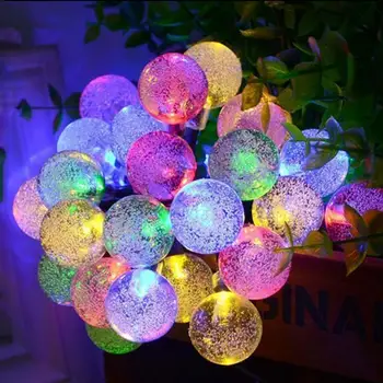 2M 20 LED Crystal Bubble Ball Light String Christmas Halloween House Decoration
2M 20 LED Crystal Bubble Ball Light String Christmas Halloween House Decoration