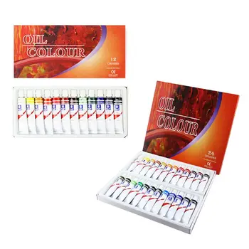 12ml 12/24 Colors Professional Oil Painting Paint Drawing Pigment Tubes Set Artist Art Supplies for Beginner
12ml 12/24 Colors Professional Oil Painting Paint Drawing Pigment Tubes Set Artist Art Supplies for Beginner