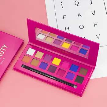 14 Colors Shimmer Eye Makeup Eyeshadow Pallete with Makeup Brushes Pigmented Eye Shadow Palette Make Up
14 Colors Shimmer Eye Makeup Eyeshadow Pallete with Makeup Brushes Pigmented Eye Shadow Palette Make Up