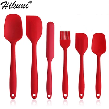 6 Pcs Silicone Spatula Sets Cooking Utensils Tools Scraper Spoon Brush Soft Silicone Baking and Cooking Tool Kitchen Utensils
6 Pcs Silicone Spatula Sets Cooking Utensils Tools Scraper Spoon Brush Soft Silicone Baking and Cooking Tool Kitchen Utensils