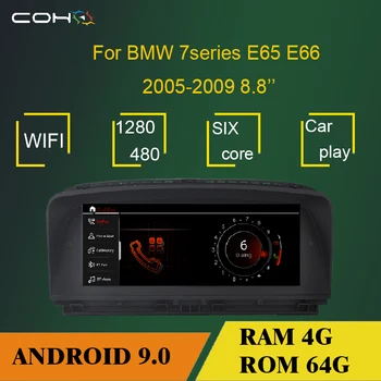 8.8'' Android 9 6-core 4G+64G GPS Navigation Multimedia player car radio For BMW 7 series E65 E66 2005-2009
8.8'' Android 9 6-core 4G+64G GPS Navigation Multimedia player car radio For BMW 7 series E65 E66 2005-2009