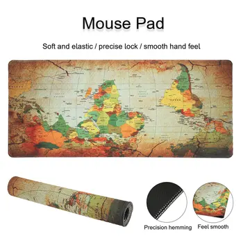 New World Map Speed Locking Edge Large Natural Rubber Mouse Pad Waterproof Game Desk Mousepad Keyboard Mat for Warcraft Dota LOL
New World Map Speed Locking Edge Large Natural Rubber Mouse Pad Waterproof Game Desk Mousepad Keyboard Mat for Warcraft Dota LOL