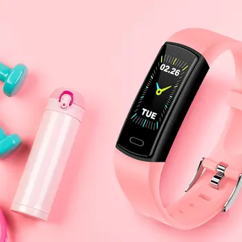Cute Smart Bracelet Women Sleep Monitor Blood Pressure Fitness Tracker Waterproof Color Screen Sports Watch
Cute Smart Bracelet Women Sleep Monitor Blood Pressure Fitness Tracker Waterproof Color Screen Sports Watch