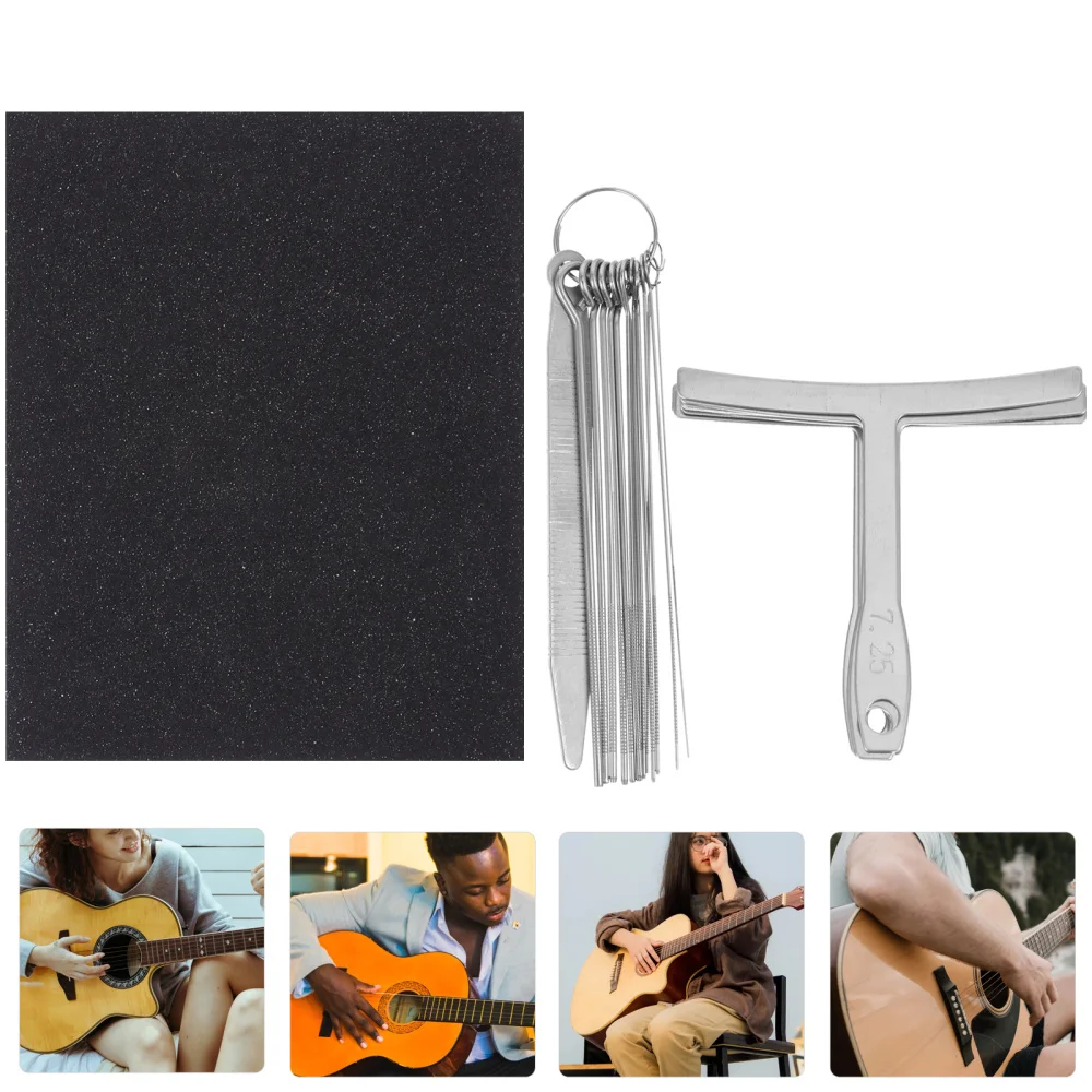 19pcs Guitar Repair Kit Durable Useful Practical Guitar Luthier Tool Set Maintenance Tools Guitar Accessories for Professionals
19pcs Guitar Repair Kit Durable Useful Practical Guitar Luthier Tool Set Maintenance Tools Guitar Accessories for Professionals