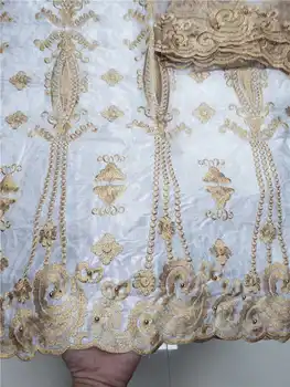 hot sales Gezner African Bazin riche lace with beads fabric with scarf for Woman Evening Party Dresses white
hot sales Gezner African Bazin riche lace with beads fabric with scarf for Woman Evening Party Dresses white