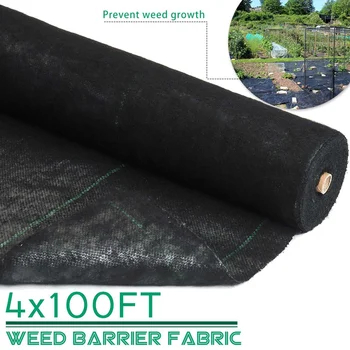 5oz 1.15x30.5m Weed Barrier Fabric Agriculture Greenhouse Garden Weed Control Orchard Landscape Plant Weeding Ground Cloth Cover
5oz 1.15x30.5m Weed Barrier Fabric Agriculture Greenhouse Garden Weed Control Orchard Landscape Plant Weeding Ground Cloth Cover