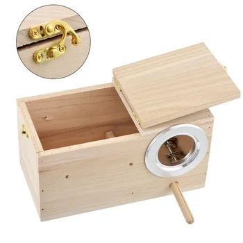 Wooden DIY Bird Breeding Box Bird Nest Box Parrot Breeding Decorative Bird Cages Home Balcony Bird House Hanging Decoration
Wooden DIY Bird Breeding Box Bird Nest Box Parrot Breeding Decorative Bird Cages Home Balcony Bird House Hanging Decoration