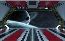 3d wallpaper with custom photo mural Cool spaceship hatch bar KTV living room home decor 3d photo wallpaper on the wall 
3d wallpaper with custom photo mural Cool spaceship hatch bar KTV living room home decor 3d photo wallpaper on the wall