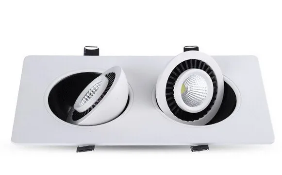 Free-Shipping-Double-360-rotating-20W-LED-lighting-COB-downlight-2x10W-Dimmable-LED-Ceiling-light-Spot (2)